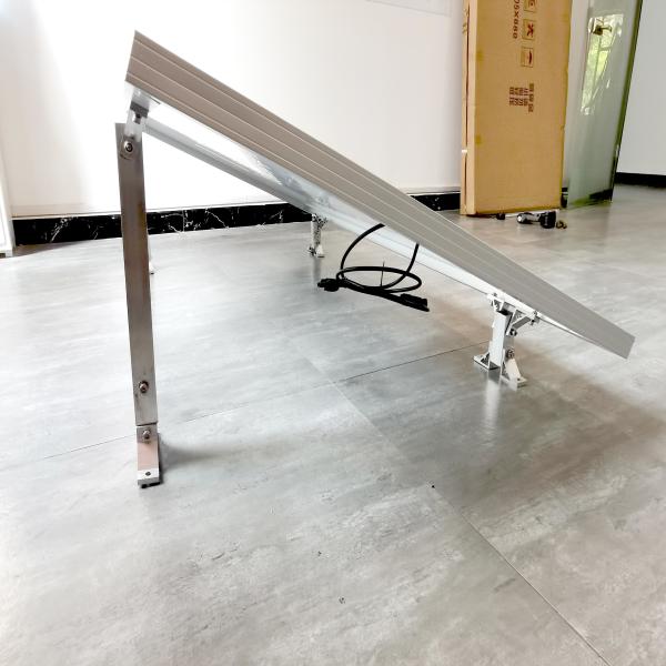 Tilt Solar Panel Bracket 30mm 304 Stainless Steel Mounting Pole Bracket