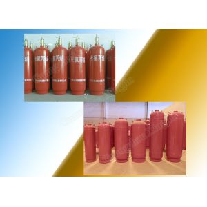 Gas Storage Fm200 Cylinder 1600mm Automatic Fire Extinguishers