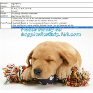 China Pet shop puppy dog cute pink boutique rope toys pack bundle of roy ball pet toys, Pet puppy dog cute rope toys pack bund on sale