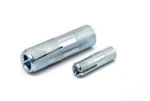 Quality Zinc Plated L Shaped Anchor Bolts , Half Knurled L Shaped Concrete Anchors wholesale