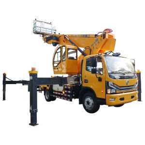 China Special Offer 32 m man lift boom telescopic boom aerial work vehicle price on sale