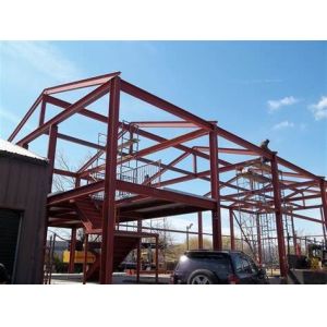 15*30M H Beams And Columns Warehouse Steel Structure With Painting