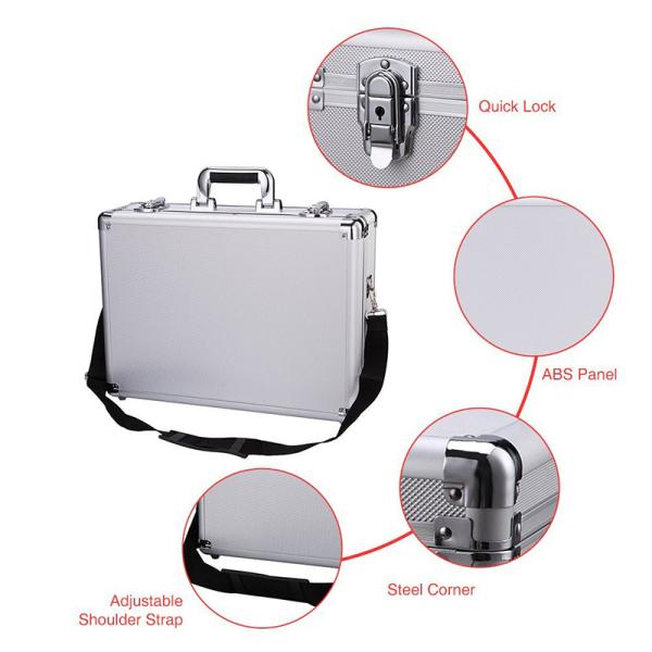 Quality Small aluminium flight case with tool compartments and dividers wholesale