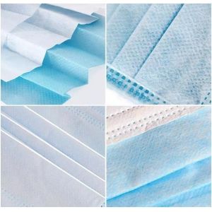 Hypoallergenic Disposable Surgical Face Mask With Adjustable Nose Piece