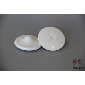 Cheap Security Flat Golf RF8.2MHz hard Tag for Alarming Clothing Apparel Security system for sale