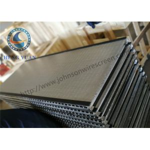 Cheap Professional Johnson Wedge Wire Filter Elements 36mm Thickness Customezied for sale