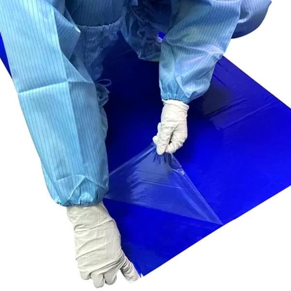 Quality Adhesive 30 Layer Disposable Peel Off Cleanroom Sticky Mat wholesale