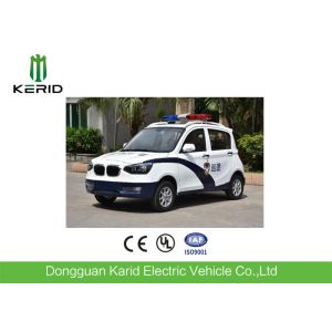Modern 72V 3.5KW Electric Patrol Car , Closed Smart Security Patrolling Vehicles