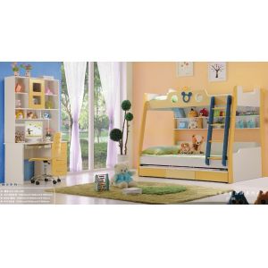 China children bunk bed with pulled bed,#A213 on sale