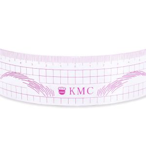 Super Soft Plastic Permanent Makeup Tattoo Eyebrow Ruler 14cm 8cm