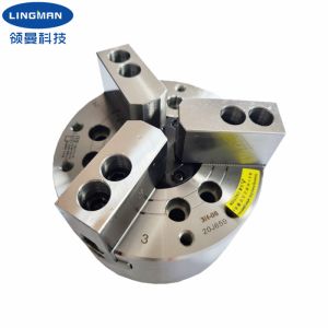 Hollow Type 3 Jaws Chuck Hydraulic Power Chuck for Pipe Cutting Machine
