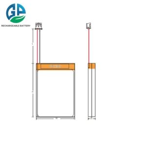 60mah 401120 Lithium Polymer Battery 3.7 V Long Life