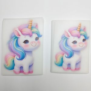 China Cute Heat Press DTF Transfers Cartoon Characters DTF Transfer Stickers For Garment And Bags on sale