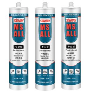 Anti Polluting Ms Adhesive Sealant , Clear All Purpose Adhesive Sealant