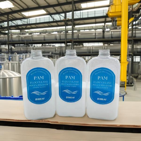 Off-White Granular Powder Blufloc Polyacrylamide APAM For Mining Tailings CPAM