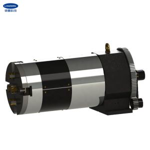 Pneumatic Rotary Main Front Chuck Single Bearing Full Stroke For Laser Pipe
