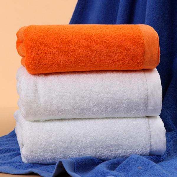 Quality Hotel & Spa Cheap Good Quality One Color Cotton Customized Bath Towel Face Towel Hand Towe wholesale