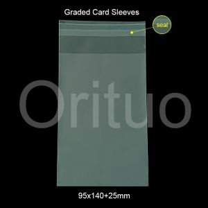 Premium Perfect Fit Psa Card Sleeves No PVC / Acid Free With Size 95x140+25mm