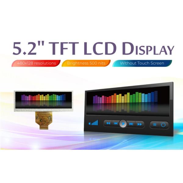 China 5.2'' 480*RGB*128 TFT LCD Module Winstar WF52ATLASDNN0 replace 6 o'clock on sale China 5.2'' 480*RGB*128 TFT LCD Module Winstar WF52ATLASDNN0 replace 6 o'clock on sale