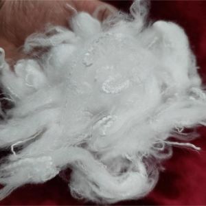 100% Polyester Virgin 1.2D*32MM Micro Fiber Polyester Staple Fiber For Clothing