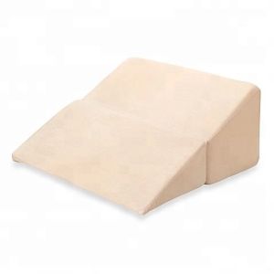 Folding Sex Reflux Wedge Shaped Pillow , Height Adjustable Shredded Memory Foam
