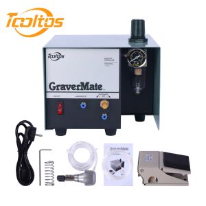 Tooltos Single Handle Pneumatic Engraving Machine For Jewelry