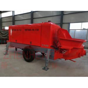 China High Maintainability Cement Pump Truck , User Friendly Concrete Pump Trailer on sale