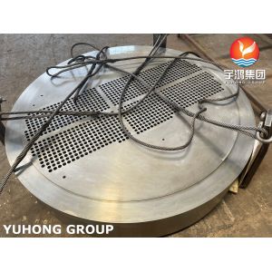 ASME SA516 GR.70N Stationary Tubesheet For Heat Exchanger Accessories Applicatio