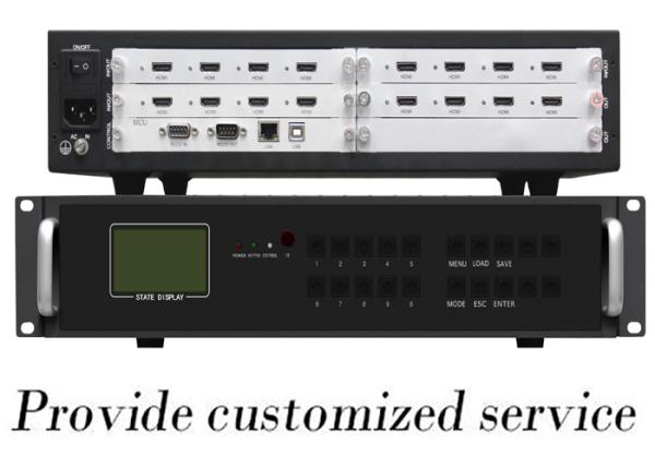 Quality 4k 8ch 2x2 HDMI Video Wall Controller HD 1080P Signal Processing wholesale