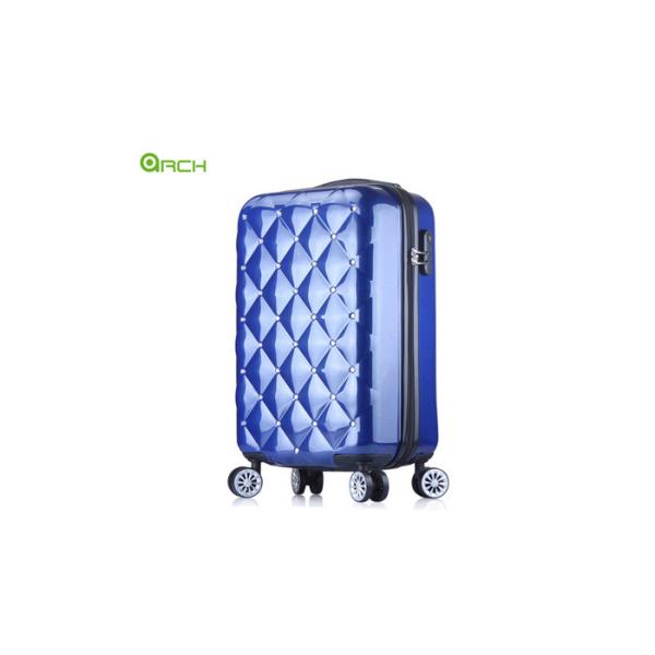 Quality Expandable Durable ABS PC  Hard Trolley Case With Spinner Wheels wholesale