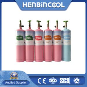 99.99% Purity R407C Refrigerant Mini Can Car Ac Refrigerant