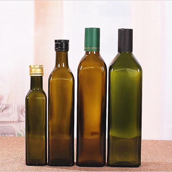 Quality Recyclable Square 500ml Olive Oil Storage Containers wholesale