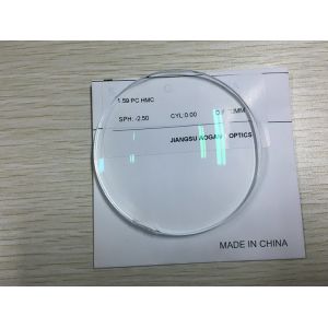 Sporting Activities Scratch Resistant Coating Polycarbonate Lenses 1.20 Specific