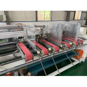 10kw Automatic Carton Folding Gluing Machine For Max Thickness 7mm