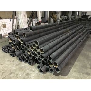Mechanical Properties Spiral Welded Steel Tube ISO9001 Certification