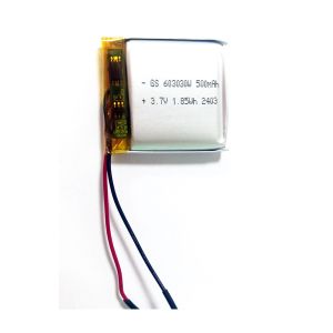 China Li-ion Polymer 603030 500mAh 3.7V With PCM on sale