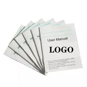 Custom Full Color Laminated Paper Catalog Brochure Language As Required