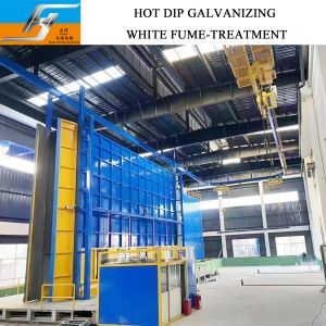 Hot Dip Galvanizing Line Plant Factory Equipment Customize Zinc Kettle Furnace