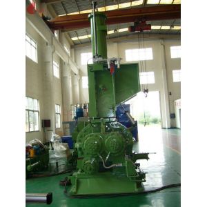 Internal batch mixers for mixing or compounding rubber and plastics