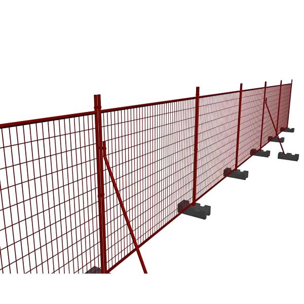 Quality 6ftx10ft Galvanized Temporary Fence Construction Fence Canada wholesale