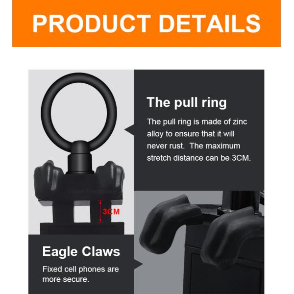 15W Motorcycle Wireless Charger Mount