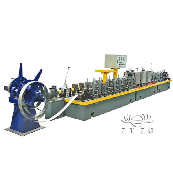 Quality PLC control Hollow 201 304 Stainless Steel Pipe Making Machine 1-15m/min wholesale