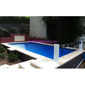 Polycarbonate UV Stable Pool Covers Above Ground Types Beautiful Easy Control