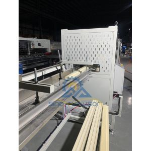 3'' Rectangular WPC/PVC Solid Wooden Door Frame Profile Making Extrusion Machine