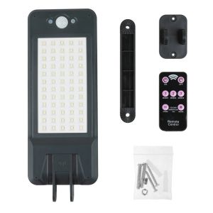 All In One Type 60 LED Solar Street Light , 900lm Motion Sensor Wireless Street