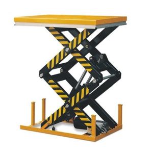 1 Ton Load Capacity Electric Scissor Lift Platform For Indoor Use