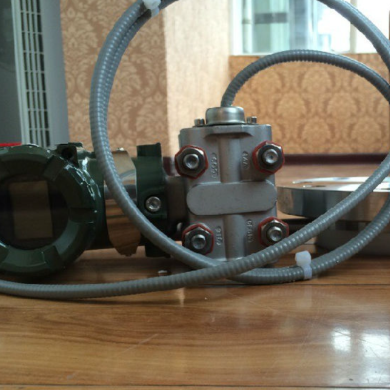 Valve switching device equipped with a Yokogawa VY series vortex flowmeter and
