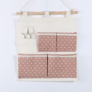 Puting hanging storage bag pockets organizer door wall chest holder customized