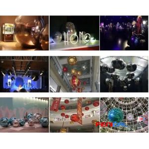 Inflatable Mirror Ball Spheres 15-158 Inch Mirror Ball Balloons For Parties And