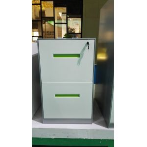 3 drawer filing cabinet CRS material， light grey color，apply for Legal and